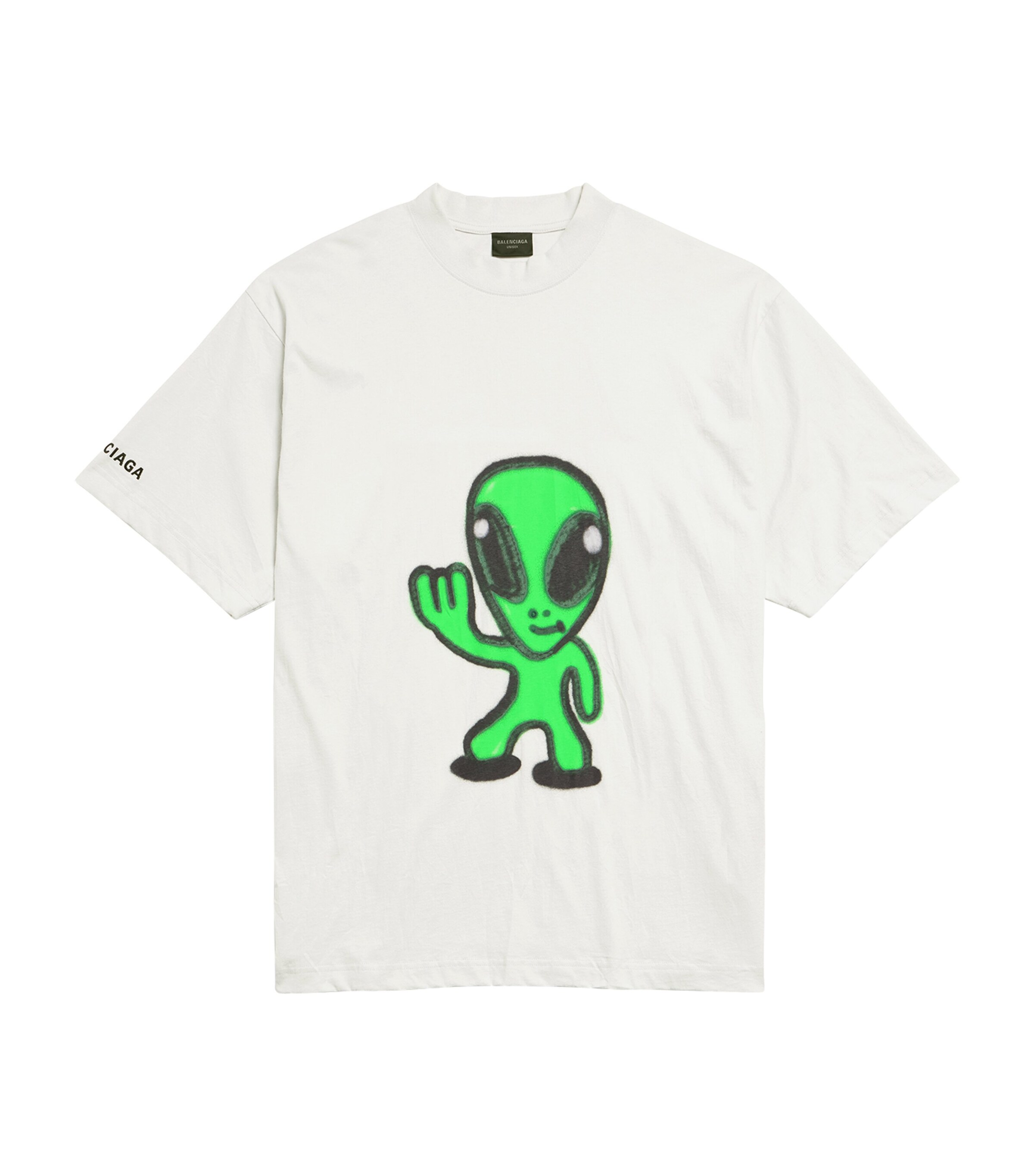 Balenciaga Oversized Cotton Alien T-Shirt