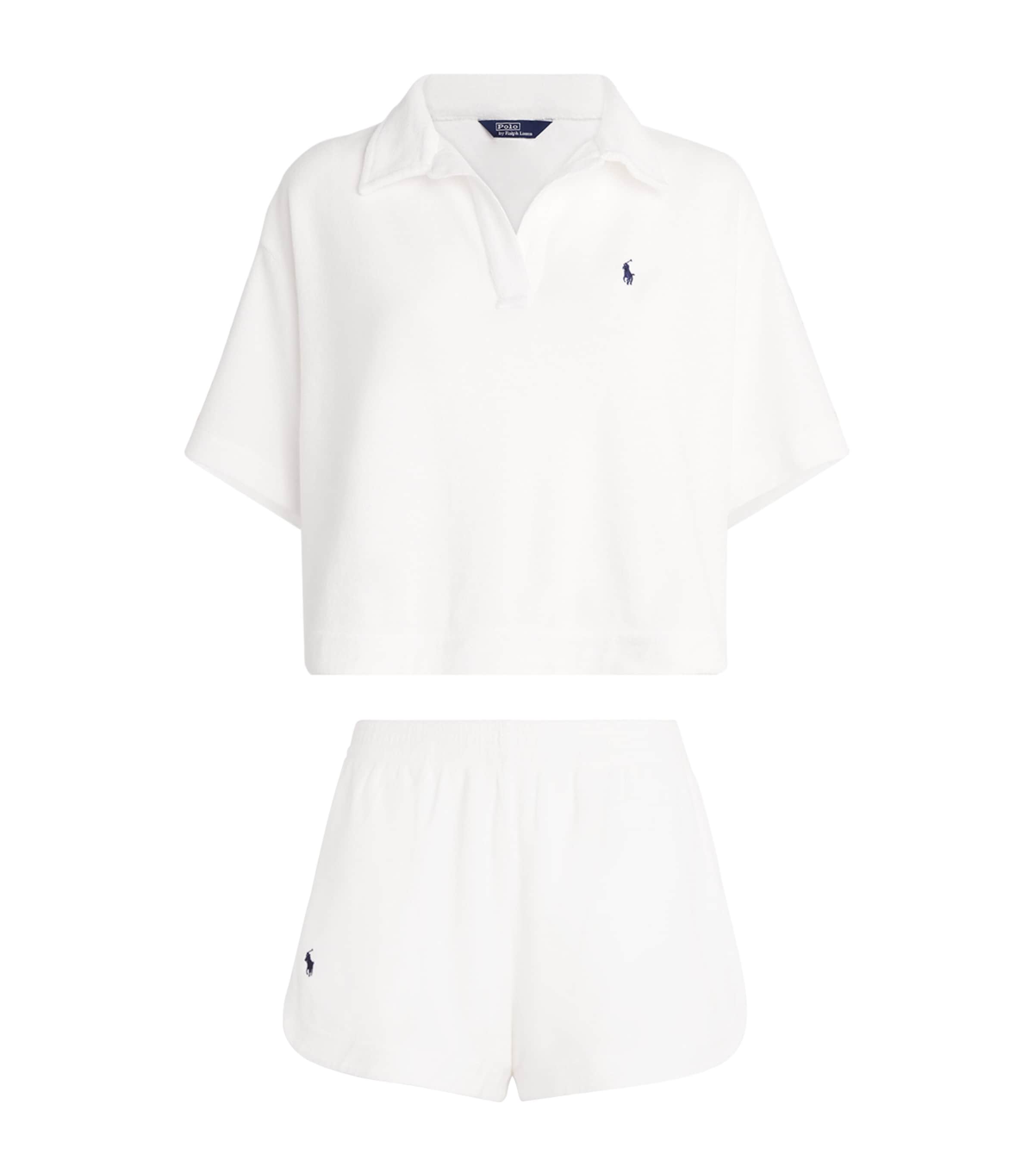 Polo Ralph Lauren Organic Cotton Terry Polo Shirt and Shorts Set