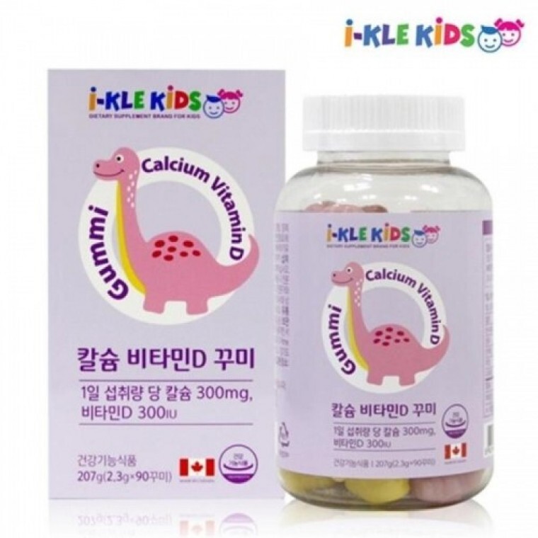 아이클<b>키즈</b> 아이클<b>키즈</b> 꾸미 <b>칼슘</b> <b>비타민D</b>90정
