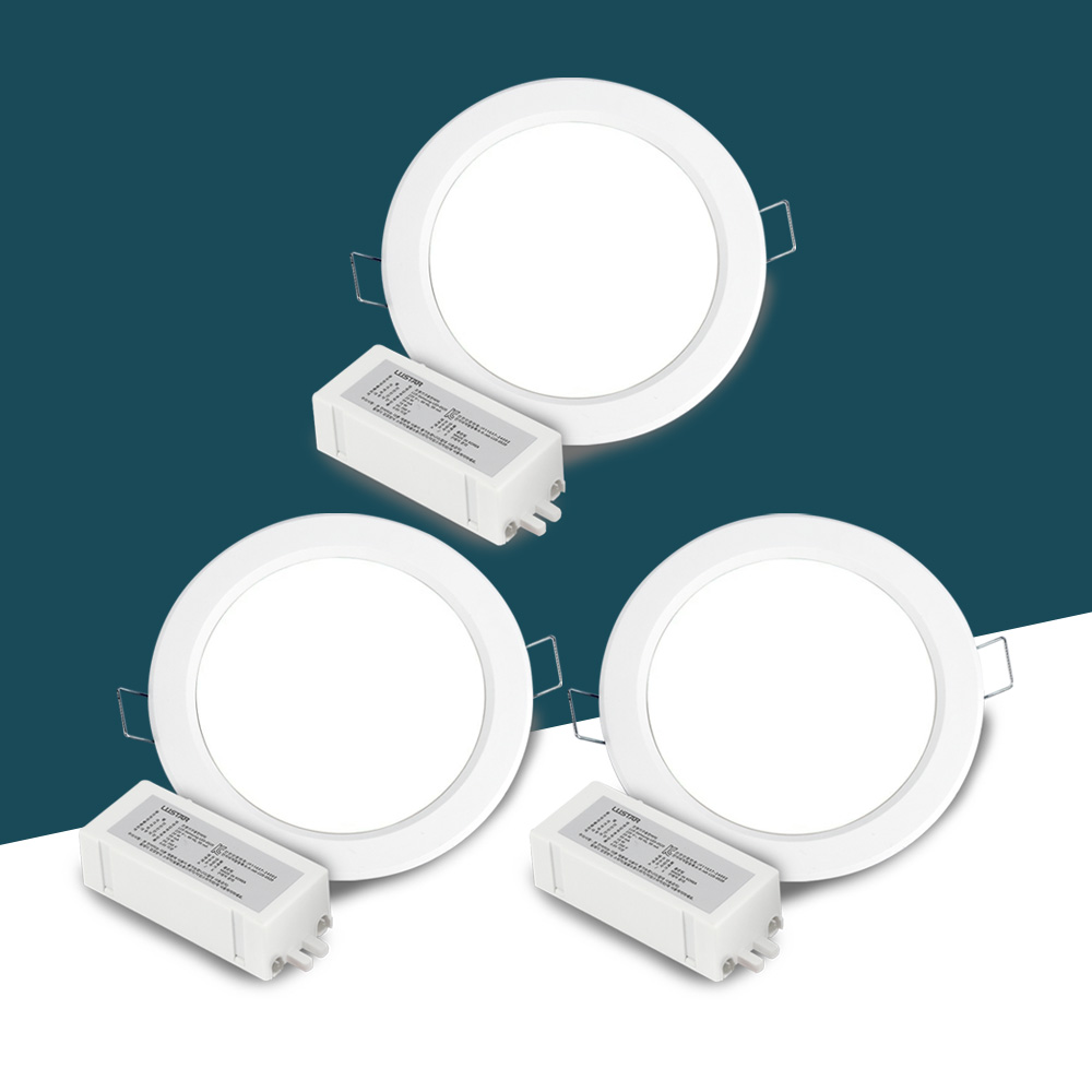 led 매입등 안정기 DC컨버터 2인치 5W 삼성칩  전주백색  3개