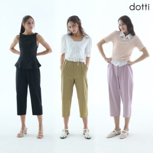 도티 나일론 스판7부 팬츠3종(D6NSW) TV상품