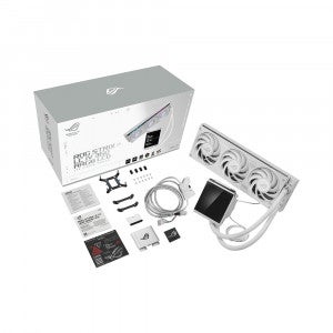 ASUS ROG STRIX LC IV 360 ARGB LCD 대원씨티에스  (화이트)