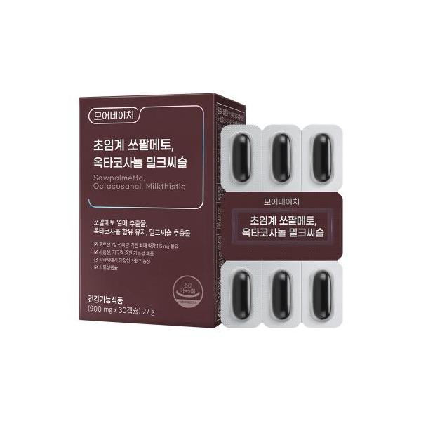 모어네이처 초임계 쏘팔메토, 옥타코사놀 밀크씨슬