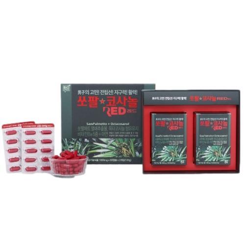 쏘팔코사놀 레드 1000mg x 120캡슐, 1개