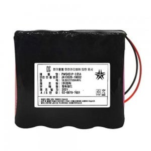 [리튬이온 제작형] 18650 배터리팩 4S1P 14.8V 3500mAh (1X4)