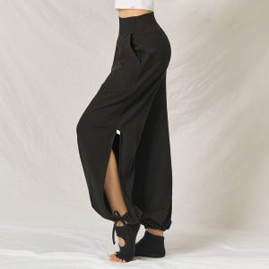 알라딘바지 아사나 브랜드 무브 투웨이 팬츠 블랙 액티브웨어