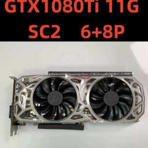 EVGA GTX1080Ti 11G SC2 GEFORCE 그래픽 카드 6+8P 전원 공급 장치용 AA 원본