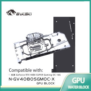 Gigabyte GeForce RTX 4080 SUPER Gaming OC 16G 비디오 카드 수냉식/풀 커버용 Bykski N-GV4080SGMOC-X GPU 블록