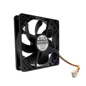 Sanyo Denki San Ace 120 9S1224M401 24V 0.06A 12025 120mm 3Pin 조용한 일본 산업용 인버터 냉각 팬용 오리지널