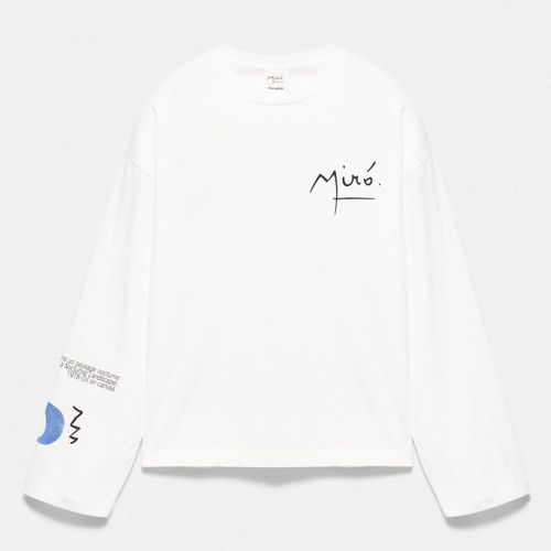 풀앤베어 라운드넥 그래픽 긴팔 티셔츠 7231318