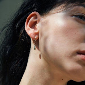 [베흐트] [925 silver] Deux.silver.217 / larme ball earring