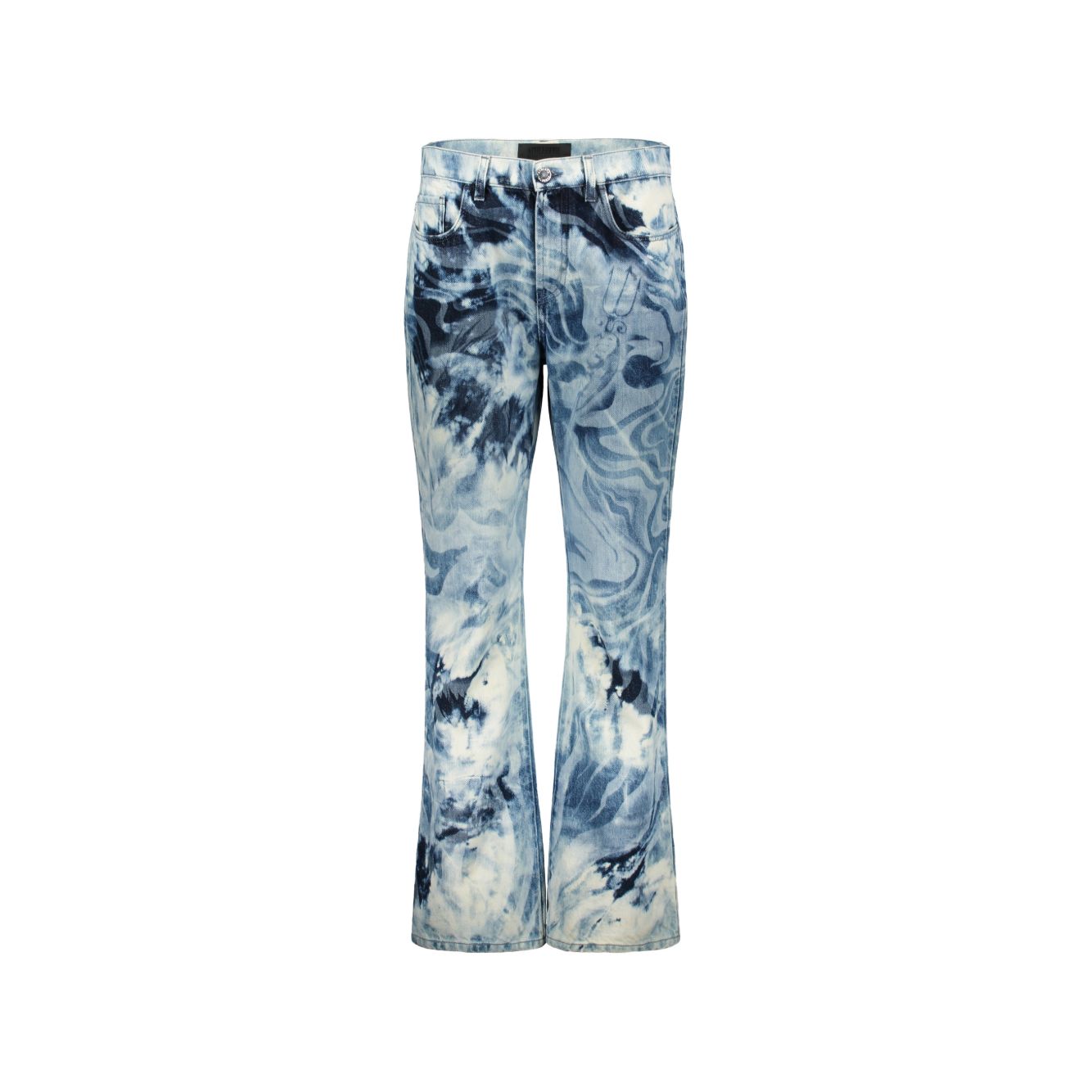 알베르타페레티 tie-dye 플레어드 진스 A03082978