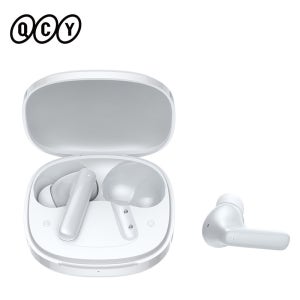 QCY T13 Pro HT23 무선 스마트 헤드폰 무선 블루투스 6.0 TWS 이어폰 6개 마이크 ENC HD 통화 13mm 드라이버 강력한 베이스 47시간 사용