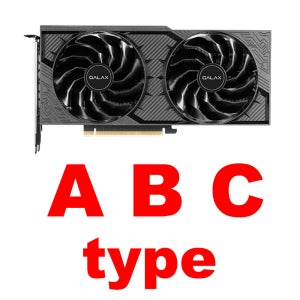 그래픽 카드 팬 교체 RTX4060 4070 GPU 팬 GALAX GeForce RTX4060TI 4070 SUPER 1-클릭 OC 2X V2 비디오 카드 팬용