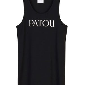 [파투] (WOMAN) 26SS LOGO PRINT TANK TOP JE015_9994999B