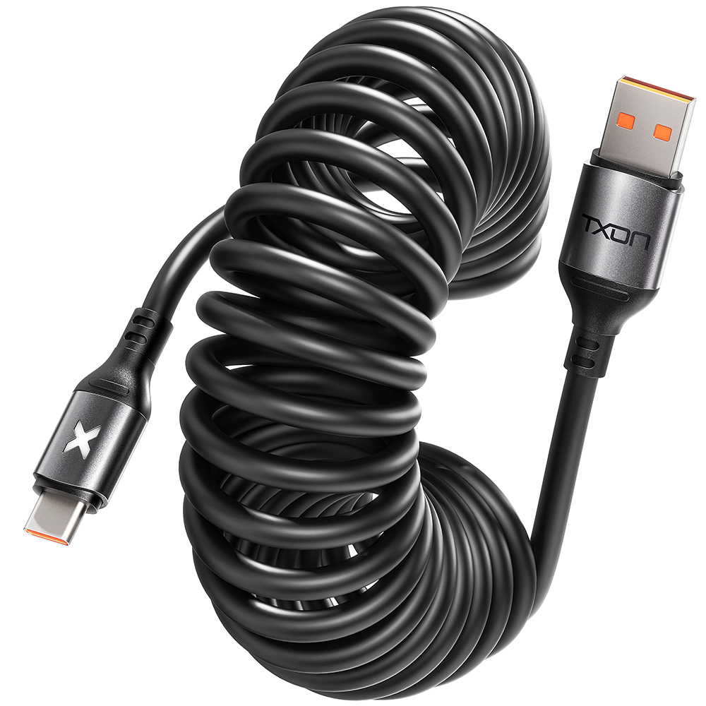 티엑스온 코일 스프링 PD 초고속 충전 케이블 240W A-type-coil  1개  2m 완전 분석: 스펙·후기·추천 여부