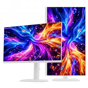 크로스오버 A27QAW995 200UP Fast-iPS WQHD USB-C Ai게이밍 멀티스탠드 화이트 무결점