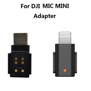 DJI Mic MINI 무선 마이크 교체 어댑터 커넥터 수리 부품 용 1PC 원래 예비 부품