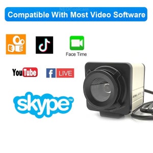 울트라 HD 12.0MP 자동 초점 USB PC Webcam3000p 15fps 4k 30fps IMX362 센서 미니 금속 상자 USB 비디오 라이브 카메라
