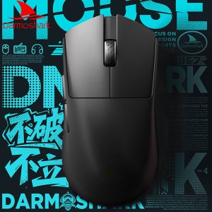 Darmoshark 공식 M9 게이밍 마우스 무선 8k 30KDPI PAW3950 센서 빅 핸드 블루투스 마우스 매크로 경량 59g 마우스