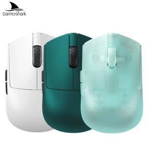 Darmoshark M5V2 경량 무선 게임용 마우스 PAW 3950 센서 30Kdpi 컴퓨터 게임 마우스 Nordic N54L 8KHz 폴링 웹 드라이버