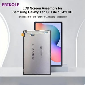 삼성 갤럭시 탭 S6 라이트 10.4 P610 P615 P615N P617 LCD 터치 스크린 디스플레이 디지타이저 어셈블리 교체용 보호 케이스