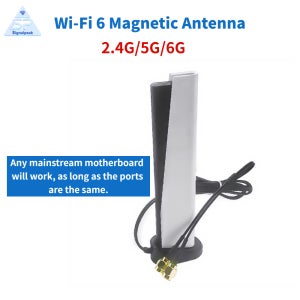 2.4G 5G 6G Wi-Fi 6 무선 카드 마그네틱 안테나 AORUS PRO AX B650 B590 Z790 MASTER B760 trx50AERO Z690I X570S Z590