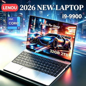 2026년형 레누 15.6인치 1080P 게이밍 노트북 인텔 코어 i9-9900 32GB 램 2TB SSD 윈도우 11 울트라 슬림 노트북 (게이머 및 사무용)
