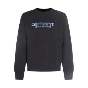 칼하트 로고 프린트 그래픽 스웨트셔츠 I035189482XX