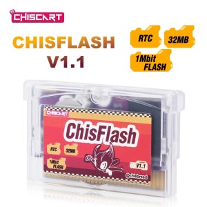 ChisFlash V1.1 RTC 에디션 게임 카트리더 리더, 닌텐도 GBA / GBA SP / GB 마이크로 / DS / DS Lite / 게임보이 플레이어 콘솔 호환