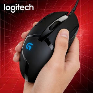 로지텍 G402 가족 친화적인 장기간 사용이 가능한 마우스와 무소음 소프트 키를 갖춘 고강도 e스포츠 장소용 제품