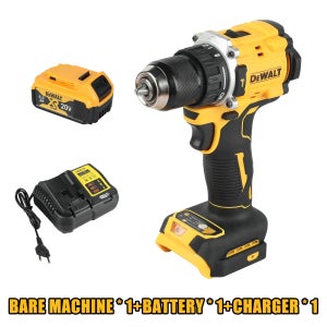 디월트 DCD805 무선 드릴 20V 전동 공구 브러시리스 임팩트 드릴 무선 전동 드라이버, 가정용 DIY 전동 공구