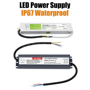 전원 공급 장치 AC 220V에서 DC 12V 24V로 변환 방수 LED 전원 공급 장치 IP67 LED 드라이버 12 24V LED 스트립 라이트용
