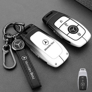 메르세데스 벤츠 E C S GLC 클래스 E63 E200 E400 W213 S550 S560 C260 A200 액세서리용 자동차 리모컨 키 케이스 커버 쉘 보호대