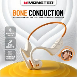 Monster XB01 골전도 블루투스 6.0 헤드폰 HiFi 스테레오 무선 이어폰 IP56 방진/방수 스포츠 이어훅