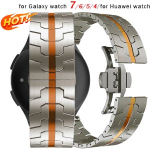 화웨이 시계 4 프로 GT3 용 20 22mm 스테인레스 스틸 스트랩 Galaxy Watch7 6 4 5Pro 45mm 기어 S3 팔찌 CMF Watch Pro 용