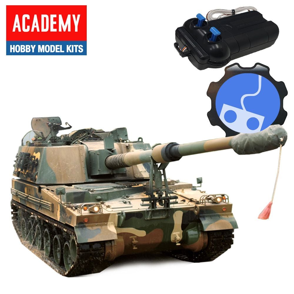 한국 AC312 K9 유선RC탱크 자주포 1대48 93075ea 1(PC)