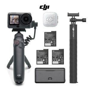 DJI Osmo Action  6 브이로그 콤보 (오즈모 액션6 어드벤처 + 양방향 배터리 핸들 + 마이크 미니2S 송신기)