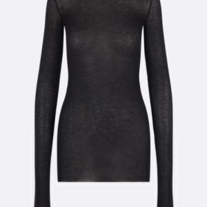 릭오웬스 E32 RP02F5202RC09 여성 티셔츠 반팔 탑 탱크탑 민소매 로고 long sleeve t shirt in rib jersey