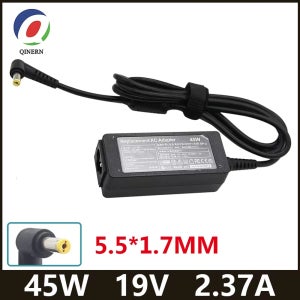 노트북 어댑터 충전기, 에이서 아스파이어 3 A314-31 A515-51-3509 E5-573-516D 시리즈 노트북 전원 공급 장치, 19V 2.37A, 45W, 5.5x1.7m