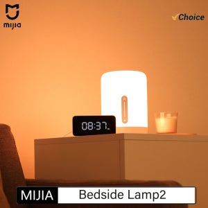 새로운 MIJIA 침대 옆 램프 2 스마트 테이블 LED 야간 조명 다채로운 400 루멘 블루투스 WiFi 터치 컨트롤 Apple HomeKit Siri용