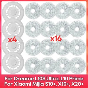 Dreame L10S Ultra, L10S Pro, L10 Prime, S10 Pro, Xiaomi S10+, X10+, X20+, B101CN 호환 가능한 걸레 트레이 홀더.