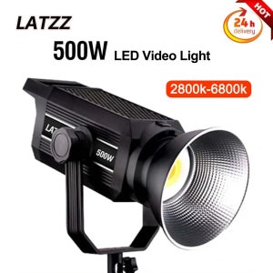 LATZZ 500W LED 비디오 조명 2800k-6800k 사진 조명 APP 제어 스튜디오 사진 램프 카메라 라이브 방송 비디오 조명