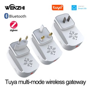 Tuya Zigbee 3.0 블루투스 블레 메쉬 와이파이 무선 게이트웨이 허브 브리지 자동화 원격 제어 스마트 라이프 220V EU/US/UK 플러그