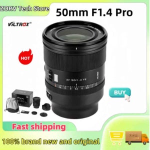 VILTROX AF 50mm F1.4 Pro 카메라 렌즈 풀프레임 자동 초점 렌즈 (소니 FE 시리즈 마운트 카메라용)