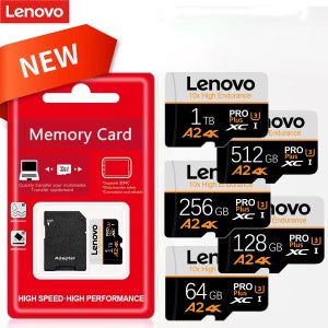 레노버 2TB 고속 메모리 카드 1TB 마이크로 TF SD 카드 512GB 256GB TF 카드 카메라 감시 장치용 휴대폰 스위치 2026용