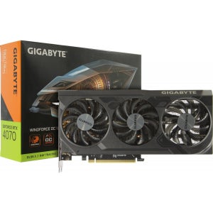 R+ 100% 새 상품!!! 기가바이트 RTX 4070 12G 익스프레스 그래픽 카드 GV-N4070WF3OC-12GD
