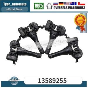 TPMS 타이어 압력 모니터 센서 13589255, 뷰익 베라노 Ats Cts 쉐보레 카프리스 크루즈 소닉 GMC 캐년 시에라 315Mhz, 4PCs