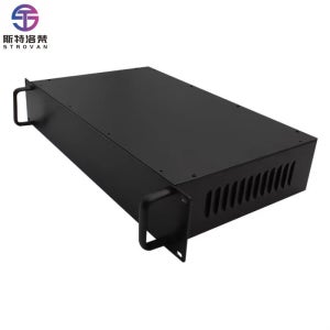 판금 가공 데스크탑 PCB 오디오 앰프 섀시 19인치 1U 2U 3U 4U 랙 마운트 서버 케이스 인클로저