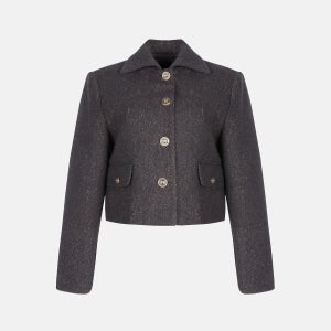 메트로시티 Button Point Wool Jacket M233CJ0506DG